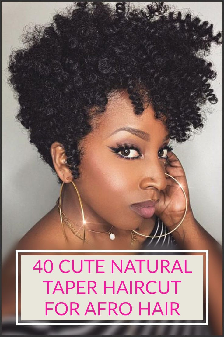 Best ideas about Taper Cut Natural Hair
. Save or Pin 40 Stylish And Natural Taper Haircut Stylendesigns Now.