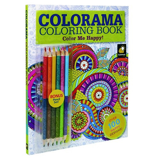 Best ideas about Target Adult Coloring Books
. Save or Pin As Seen on TV Colorama 7 Piece Color Me Happy Adult Now.