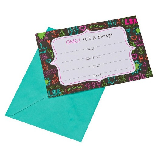 Best ideas about Target Birthday Invitations
. Save or Pin OMG It s a Party Invitations 10 count Tar Now.