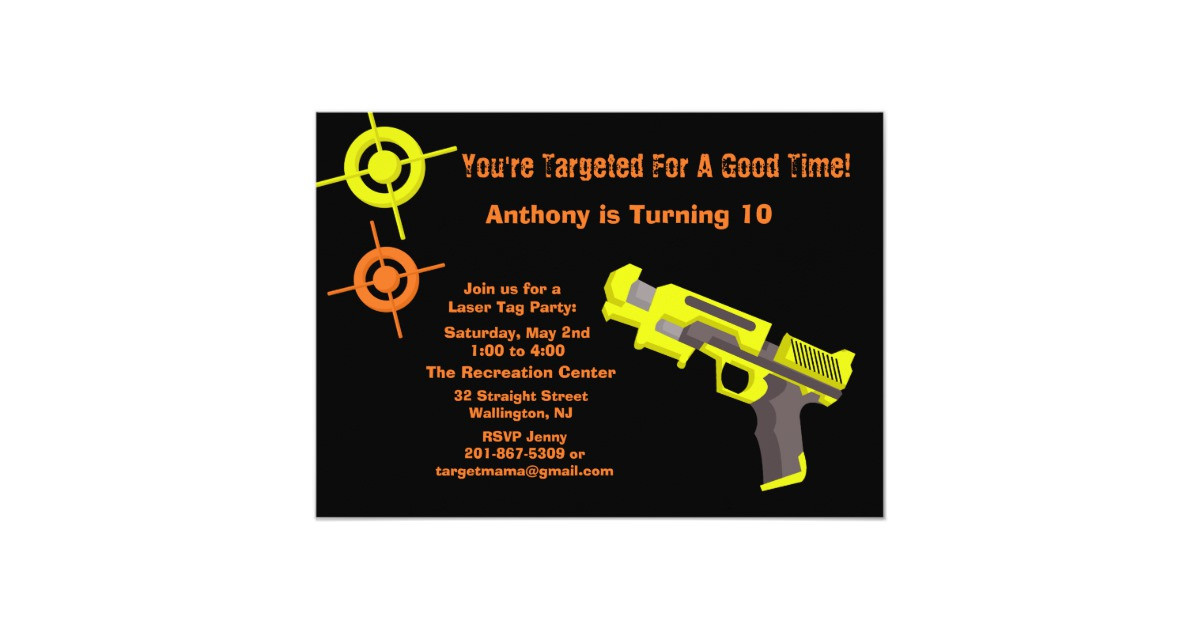 Best ideas about Target Birthday Invitations
. Save or Pin Tar Laser Tag Birthday Party Invitation Now.