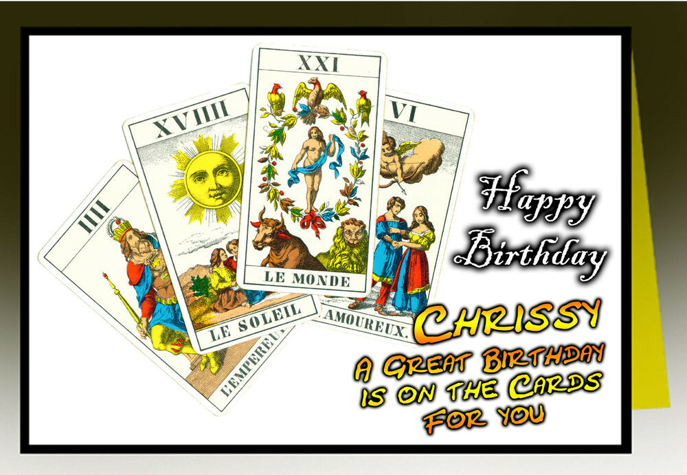 Best ideas about Tarot Card Birthday
. Save or Pin Tarot Reading personalised Greeting Birthday ART Card Now.