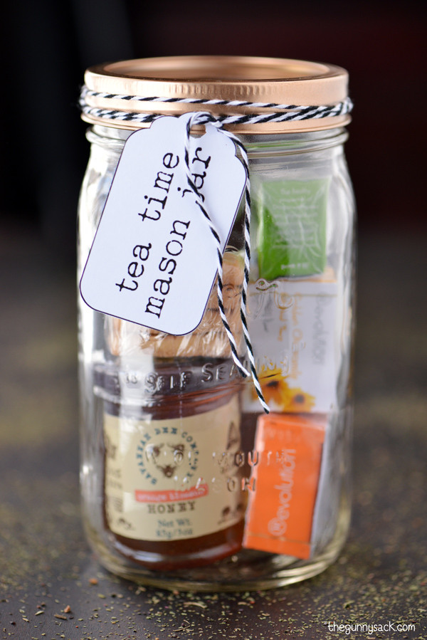 Best ideas about Tea Gift Ideas
. Save or Pin Mother s Day Tea Time Mason Jar Gift Mason Jar Crafts Love Now.