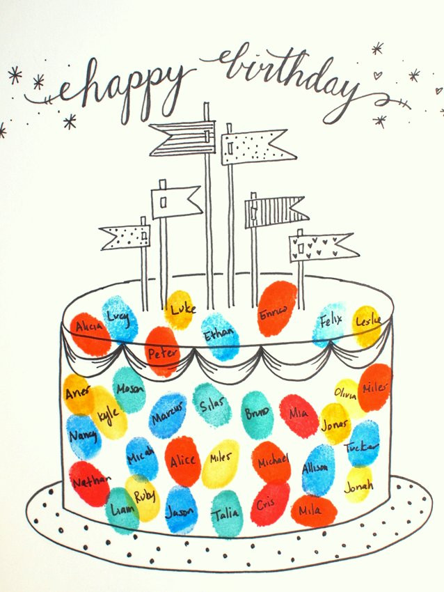 Best ideas about Teacher Birthday Card
. Save or Pin Free Printable Fingerprint Birthday Cards Now.