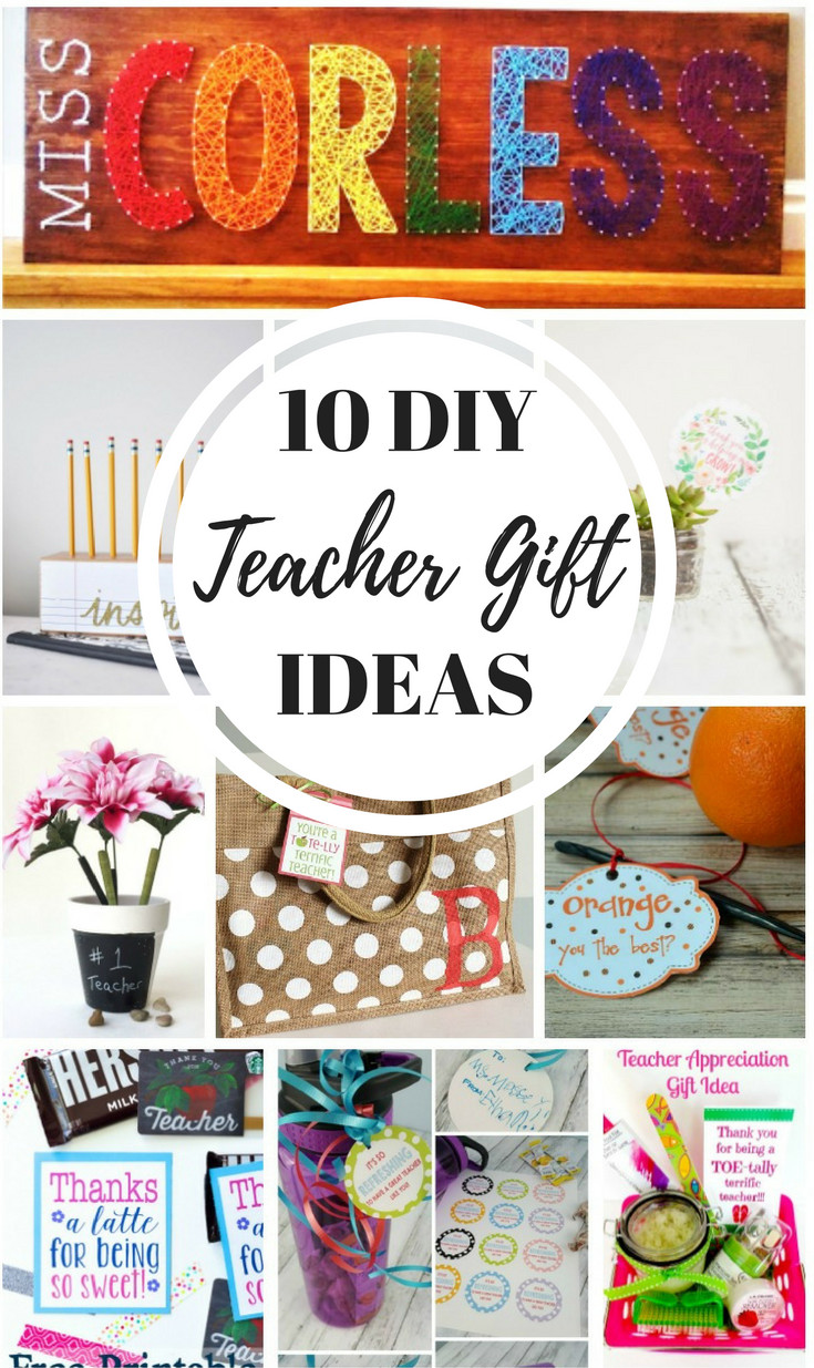 Best ideas about Teacher Gift Ideas Diy
. Save or Pin 10 Simple DIY Teacher Gift Ideas Merry Monday Link Party Now.