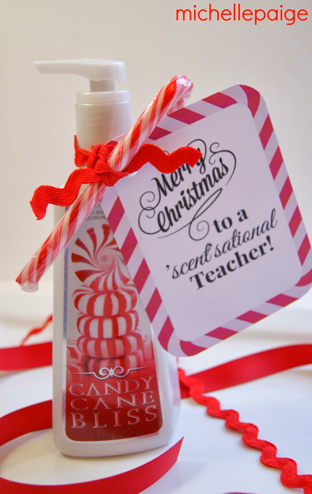 Best ideas about Teacher Gift Ideas For Christmas
. Save or Pin michelle paige blogs Quick Teacher Soap Gift for Christmas Now.