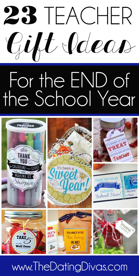 Best ideas about Teacher Gift Ideas For End Of School Year
. Save or Pin Teacher Gift Ideas For Any Time of Year The Dating Divas Now.