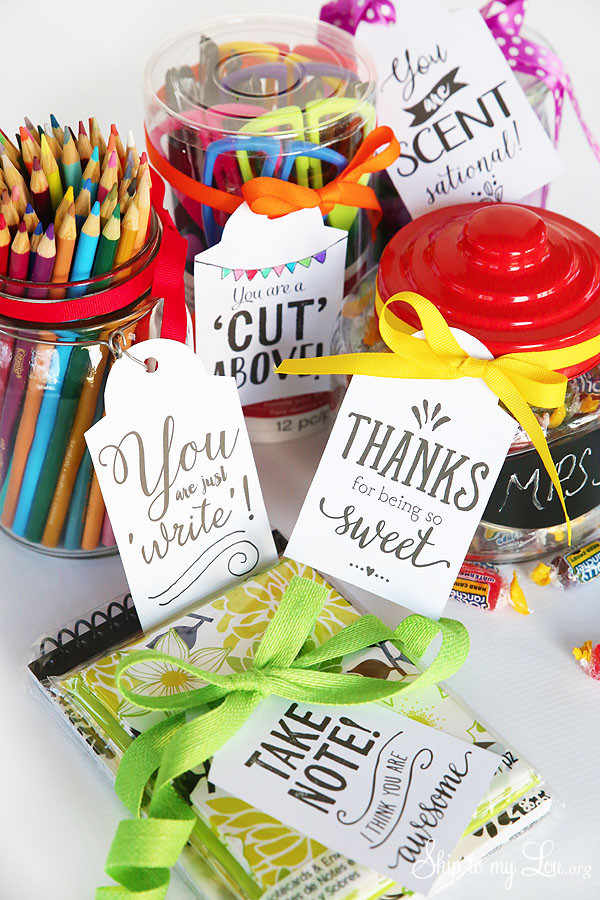 Best ideas about Teacher Gift Ideas Pinterest
. Save or Pin Cutest Teacher Gifts Ideas with FREE printable t tags Now.