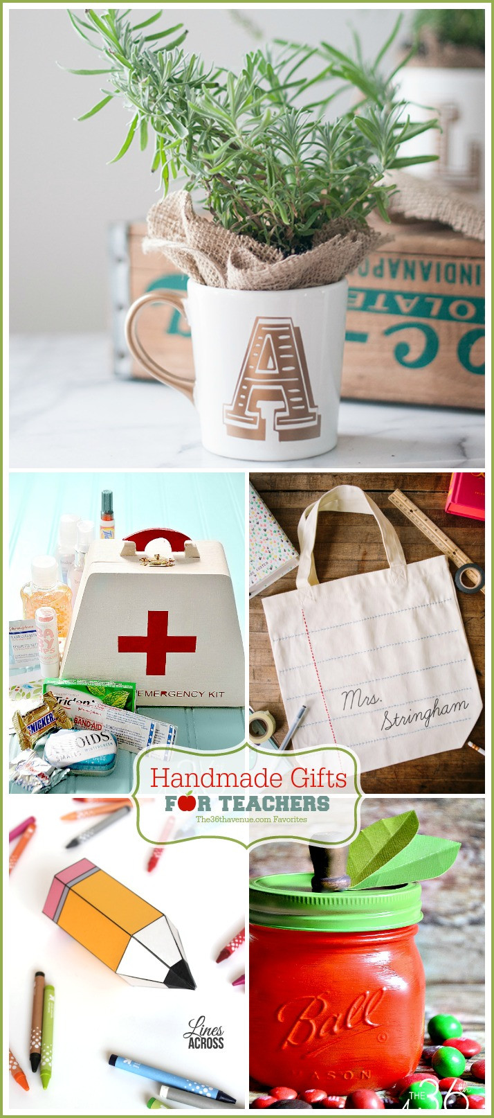 Best ideas about Teacher Gifts DIY
. Save or Pin Handmade Gifts for Teachers The 36th AVENUE Now.