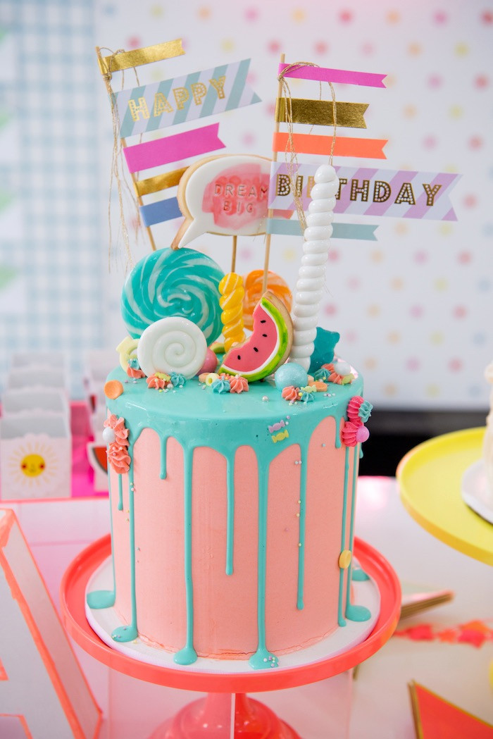 Best ideas about Teen Birthday Party
. Save or Pin Kara s Party Ideas Pastel Neon Teen Birthday Party Now.