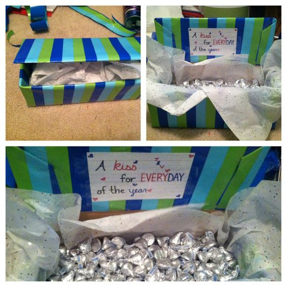 Best ideas about Teen Boyfriend Gift Ideas
. Save or Pin 365 Hershey kiss t box Creative t for a partner Now.