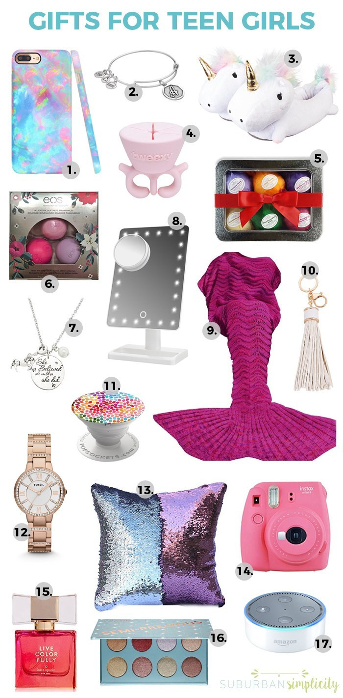 Best ideas about Teen Girl Gift Ideas
. Save or Pin 17 Best Gift Ideas for Teen Girls Now.