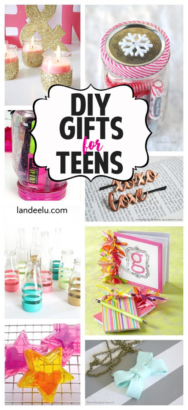 Best ideas about Teenage Birthday Gifts Ideas
. Save or Pin DIY Gift Ideas for Teens landeelu Now.