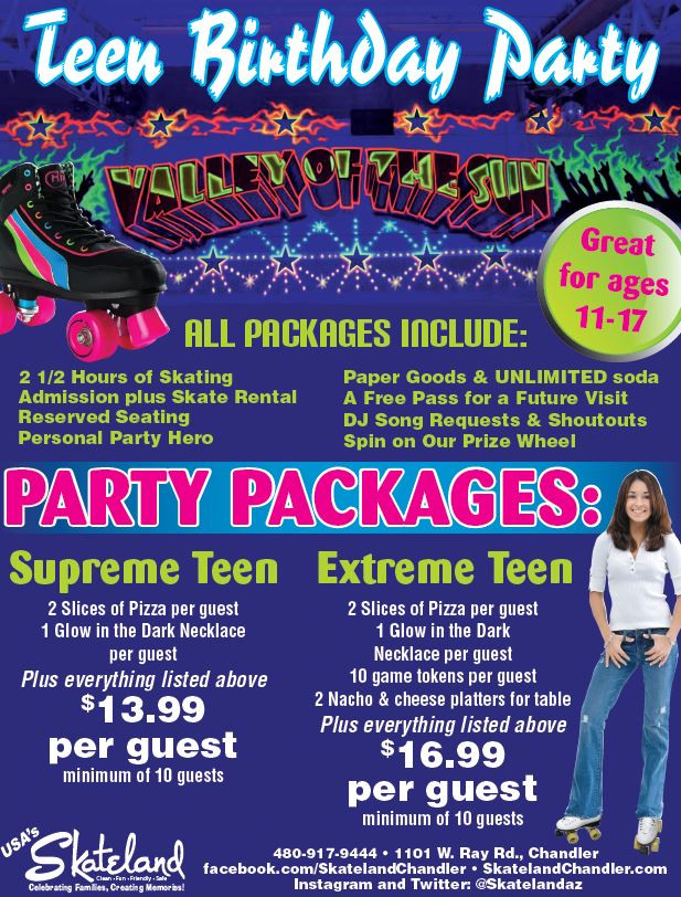 Best ideas about Teenage Birthday Party Places
. Save or Pin Teen Birthday Parties Chandler AZ Now.