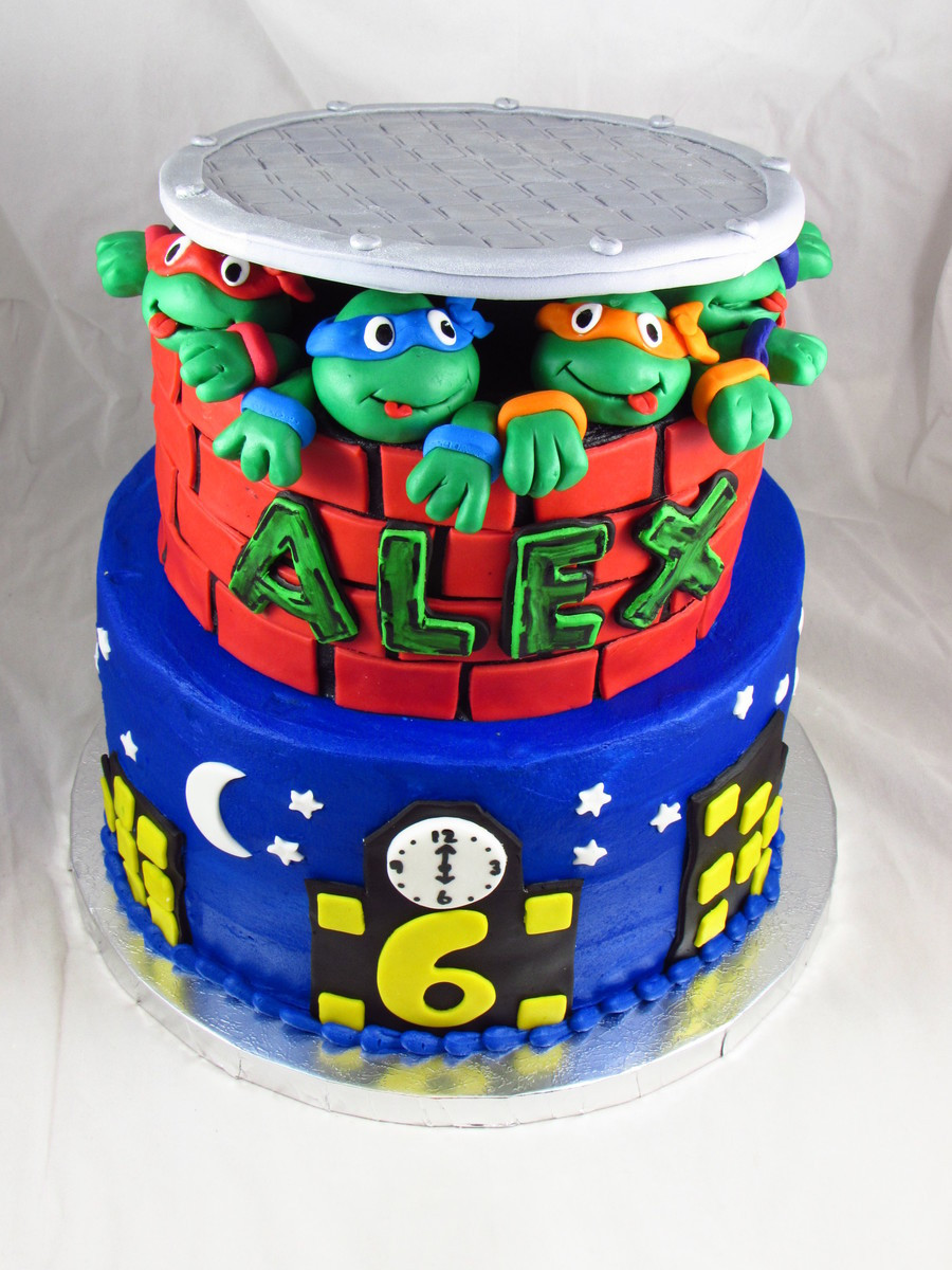 Best ideas about Teenage Mutant Ninja Turtle Birthday Cake
. Save or Pin Teenage Mutant Ninja Turtles Birthday Cake CakeCentral Now.