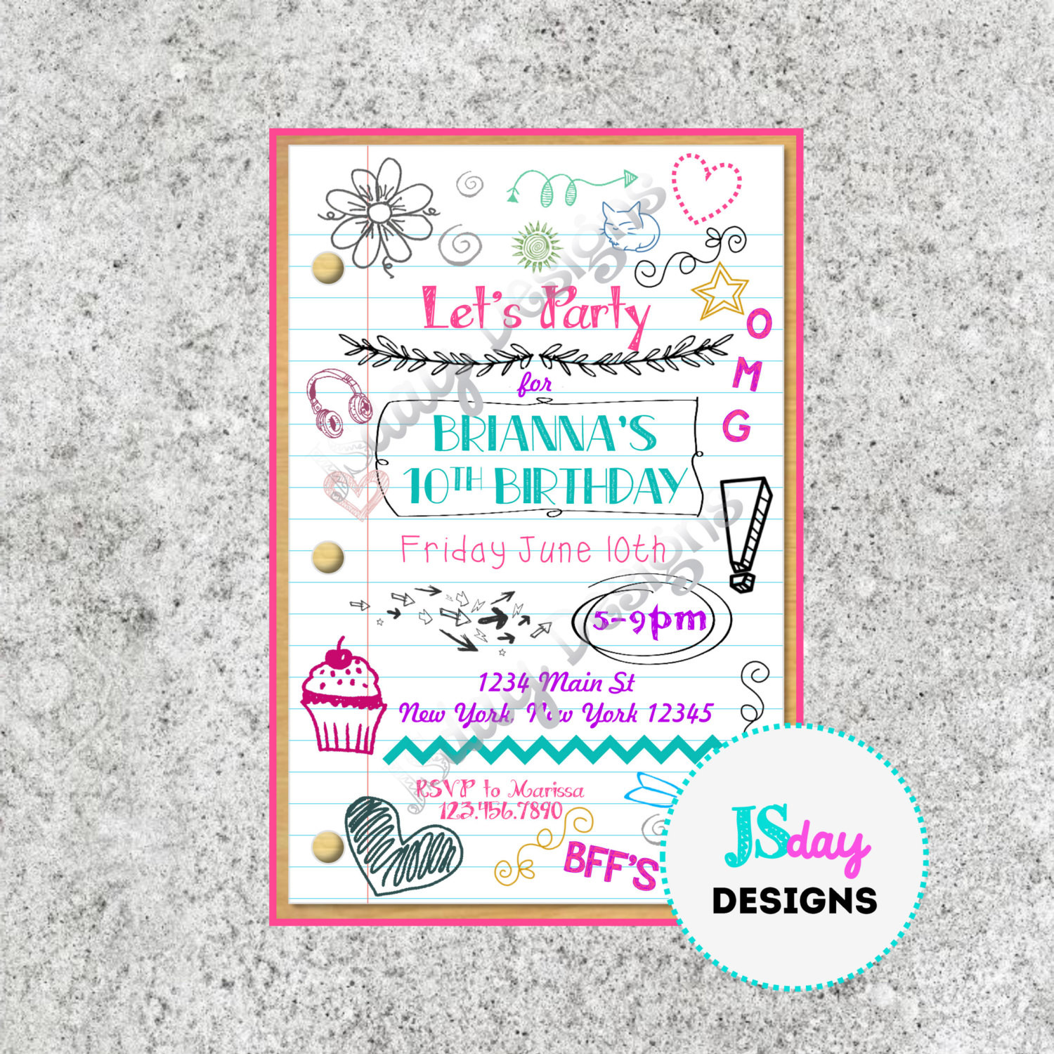 Best ideas about Teenagers Birthday Invitations
. Save or Pin Tween Teen Birthday Invitation Tween Birthday Teen Birthday Now.