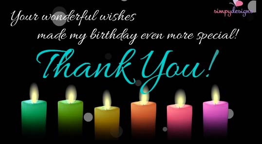 Best ideas about Thank U For Birthday Wishes
. Save or Pin Thank You For Your Birthday Wishes Free Birthday Thank Now.