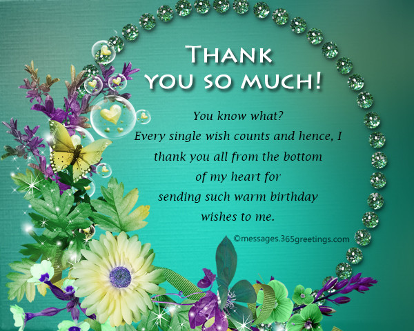 Best ideas about Thank You All For The Birthday Wishes
. Save or Pin Thank You Message For Birthday Wishes Now.