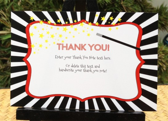 Best ideas about Thank You Message For Birthday Party
. Save or Pin MAGIC Party Printables plete Birthday Party Collection Now.