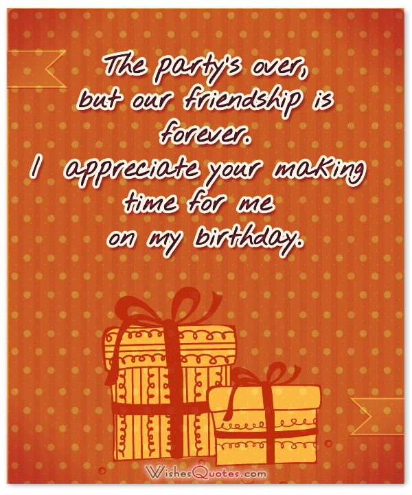 Best ideas about Thank You Message For Birthday Party
. Save or Pin Thank You Messages for ing to my Birthday Party Now.