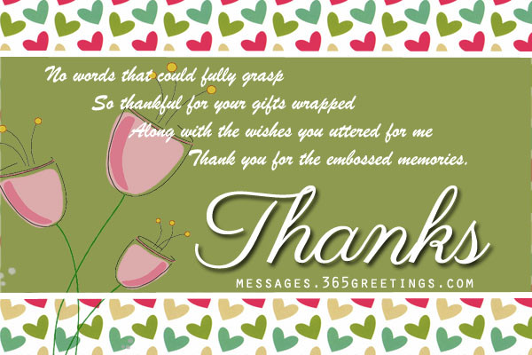 Best ideas about Thank You Note For Birthday Wishes
. Save or Pin Birthday Thank You Messages Thank You for Birthday Wishes Now.