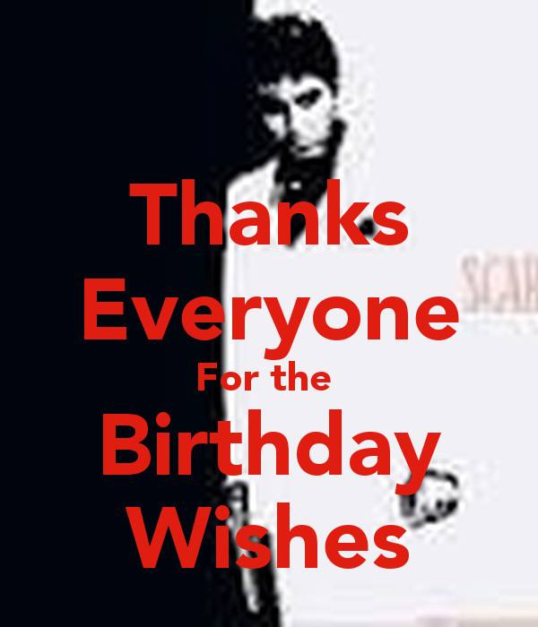 Best ideas about Thanks Everyone For The Birthday Wishes
. Save or Pin Thanks Everyone For the Birthday Wishes Poster Now.
