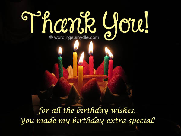 Best ideas about Thanks For Birthday Wishes Images
. Save or Pin How To Say Thank You For Birthday Wishes Wordings and Now.