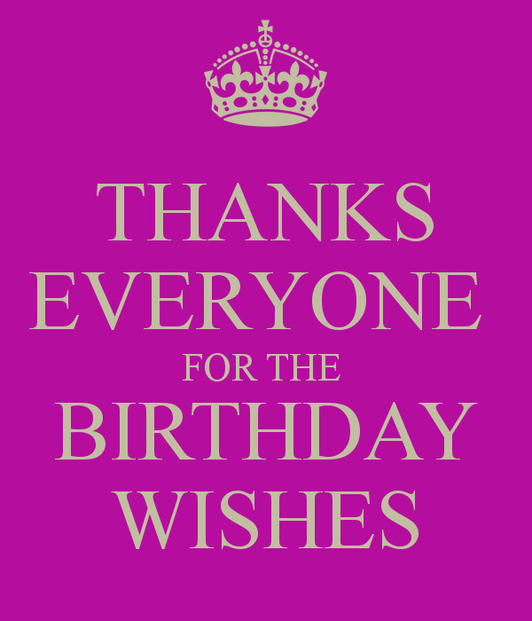 Best ideas about Thanks For Birthday Wishes Images
. Save or Pin thanks for birthday wishes ments Now.