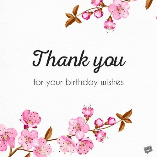 Best ideas about Thanks For Birthday Wishes
. Save or Pin Thank you for your Birthday Wishes & For Being There Now.