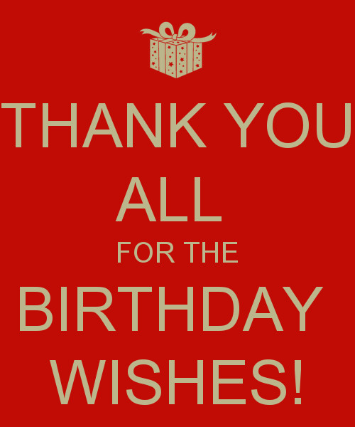 Best ideas about Thanks Quotes For Birthday Wishes
. Save or Pin Thanks For The Birthday Wishes Quotes QuotesGram Now.