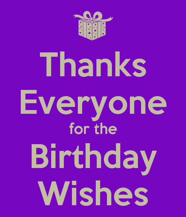 Best ideas about Thanks Quotes For Birthday Wishes
. Save or Pin Thanks For The Birthday Wishes Quotes QuotesGram Now.