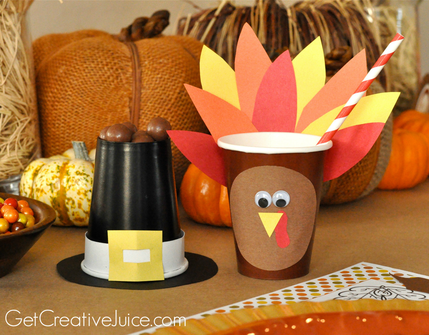 Best ideas about Thanksgiving Decorations DIY
. Save or Pin Easy DIY Kids Thanksgiving Table Ideas Creative Juice Now.