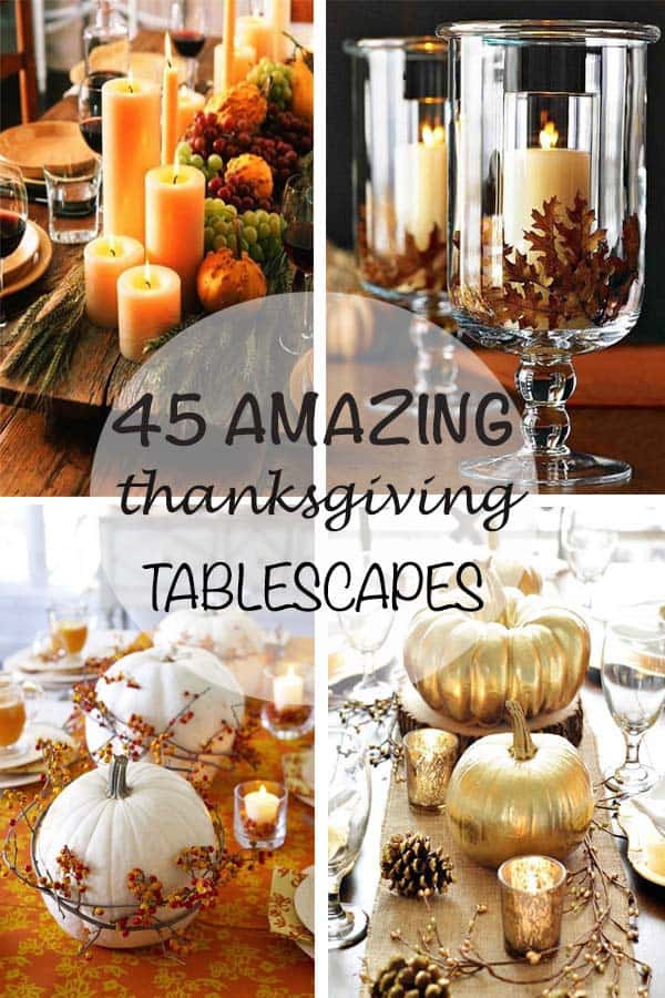 Best ideas about Thanksgiving Table Ideas
. Save or Pin 47 Fabulous DIY ideas for Thanksgiving table decor Now.
