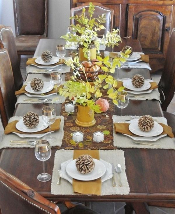 Best ideas about Thanksgiving Table Ideas
. Save or Pin 30 Thanksgiving Table Setting Ideas For A Festive Décor Now.