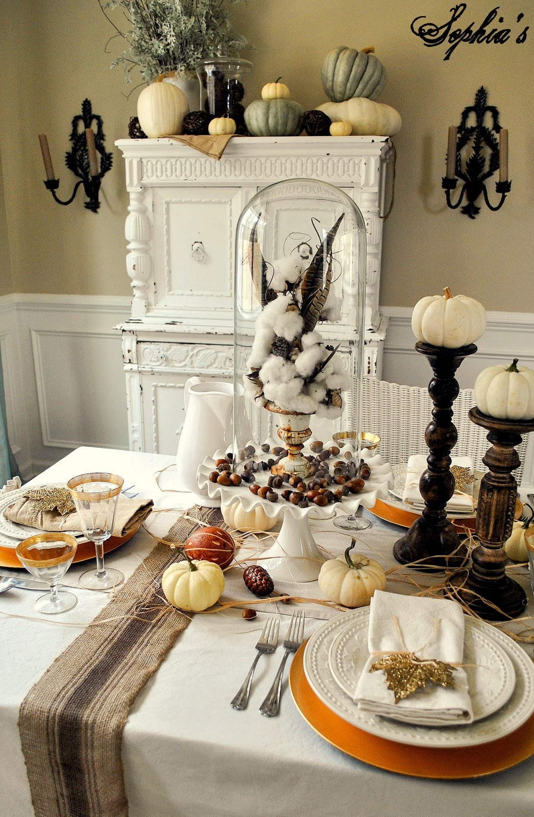 Best ideas about Thanksgiving Table Ideas
. Save or Pin Sophia s Thanksgiving Table Setting Now.