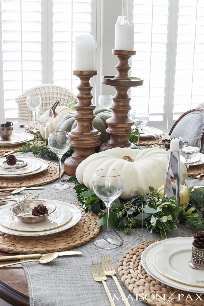 Best ideas about Thanksgiving Table Ideas
. Save or Pin Thanksgiving Table Decorations and Ideas Maison de Pax Now.