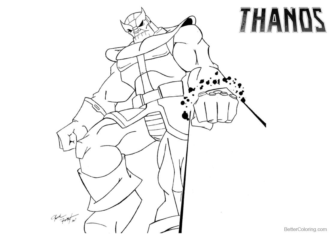 Best ideas about Thanos Coloring Sheets For Boys
. Save or Pin Thanos Coloring Pages by Josh Frost Free Printable Now.