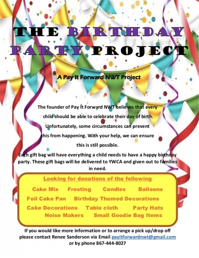 Best ideas about The Birthday Party Project
. Save or Pin The Birthday Party Project My Yellowknife Now Now.