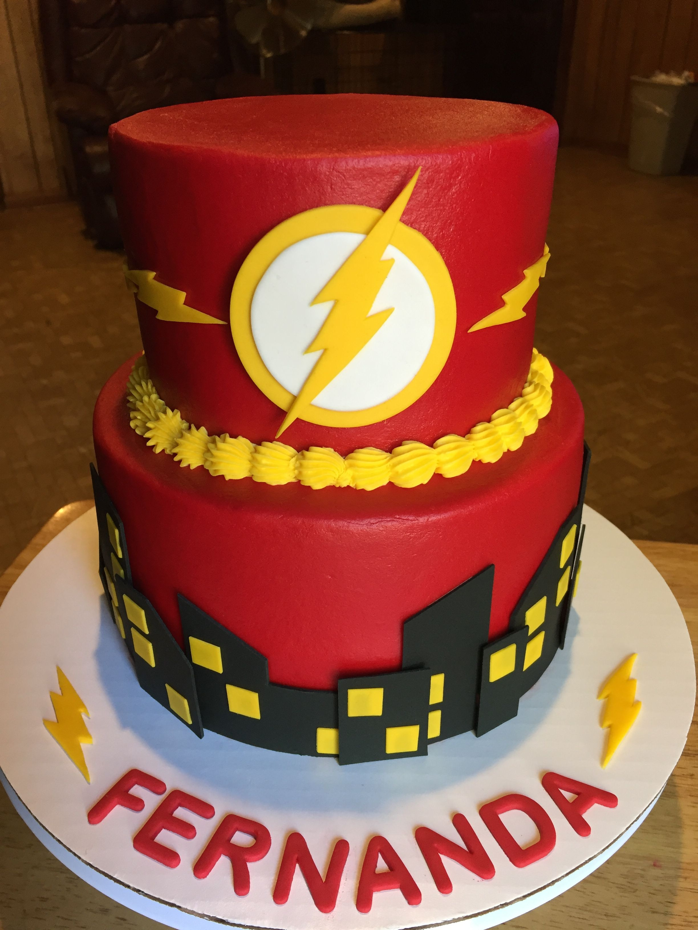 Best ideas about The Flash Birthday Cake
. Save or Pin DC Flash Cake ⚡️ My Cakes Now.