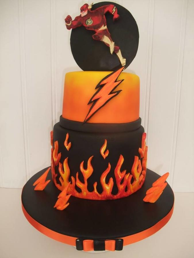 Best ideas about The Flash Birthday Cake
. Save or Pin Super Hero Flash Birthday Cake cake by The Stables Now.