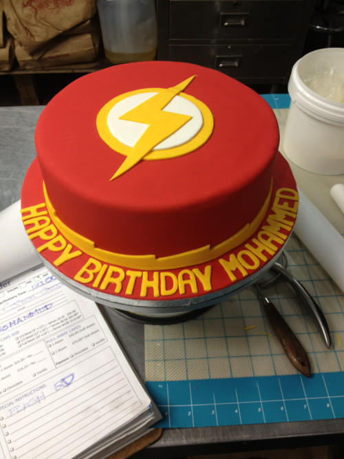 Best ideas about The Flash Birthday Cake
. Save or Pin An in progress Flash cake finished work tomorrow Now.