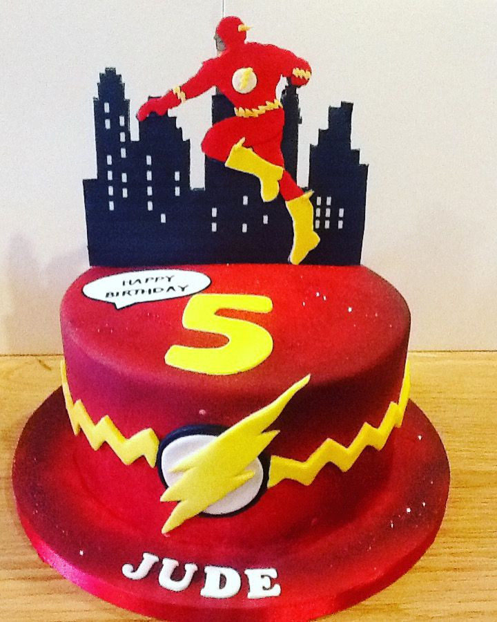 Best ideas about The Flash Birthday Cake
. Save or Pin The Flash Birthday Cake Finished with hand cut fondant Now.