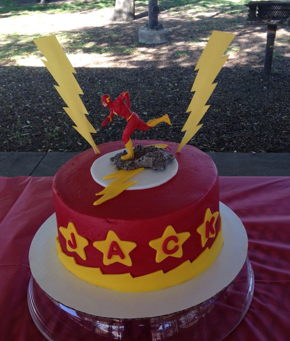 Best ideas about The Flash Birthday Cake
. Save or Pin The Flash super hero cake Flash Birthday Party Now.