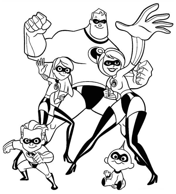 Best ideas about The Incretbls 2 Cute Vilit Coloring Pages For Girls
. Save or Pin Adventures story of a superhero family The Incredibles 20 Now.