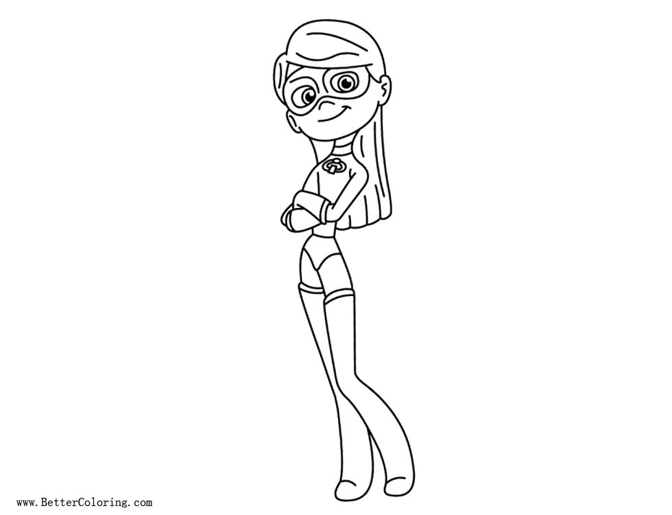 Best ideas about The Incretbls 2 Cute Vilit Coloring Pages For Girls
. Save or Pin Incredibles Violet Coloring Pages Free Printable Now.
