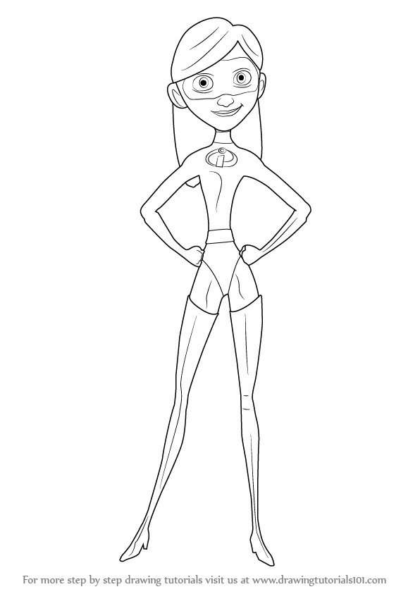 Best ideas about The Incretbls 2 Cute Vilit Coloring Pages For Girls
. Save or Pin Learn How to Draw Violet Parr from The Incredibles The Now.