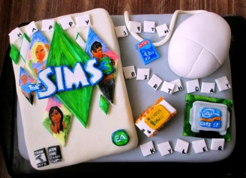 Best ideas about The Sims 4 Birthday Cake
. Save or Pin Decorated cakes and biscuits — The Sims Forums Now.