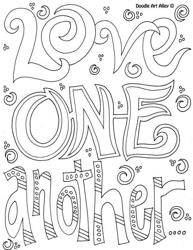 Best ideas about Therapeutic Coloring Sheets For Kids
. Save or Pin Coloring Page Love one another Now.