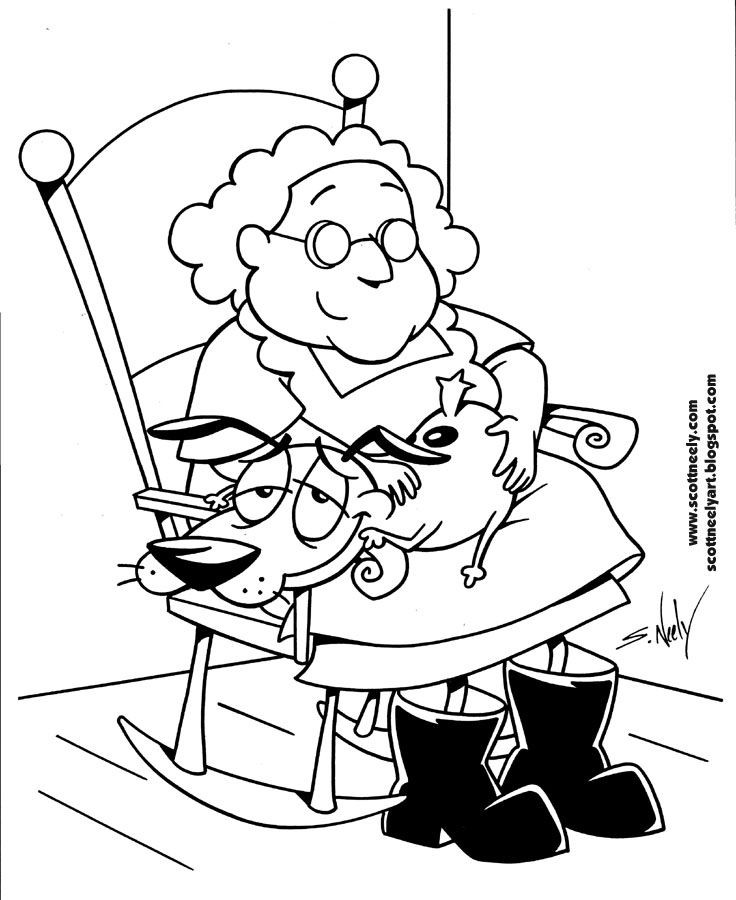 Best ideas about Therapeutic Coloring Sheets For Kids
. Save or Pin 7 best Courage The Cowardly Dog Coloring Pages images on Now.