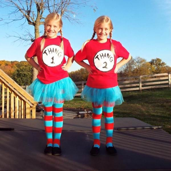 Best ideas about Thing 1 Costume DIY
. Save or Pin Last minute DIY kids Halloween costume Thing e and Two Now.