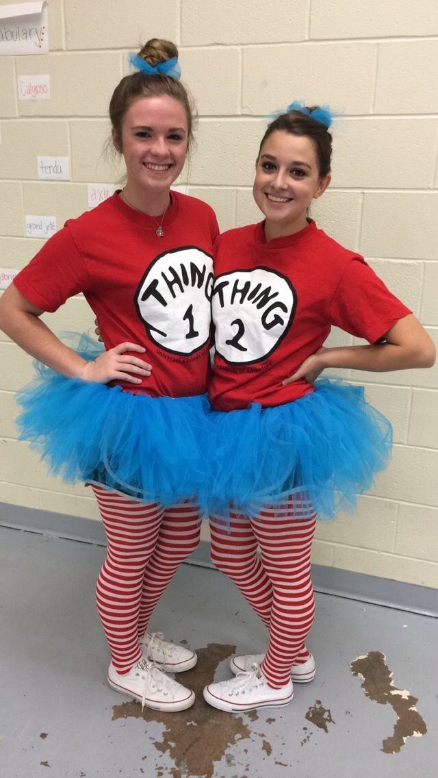 Best ideas about Thing 1 Costume DIY
. Save or Pin Thing e and Thing Two costumes for Twin day Red Thing Now.